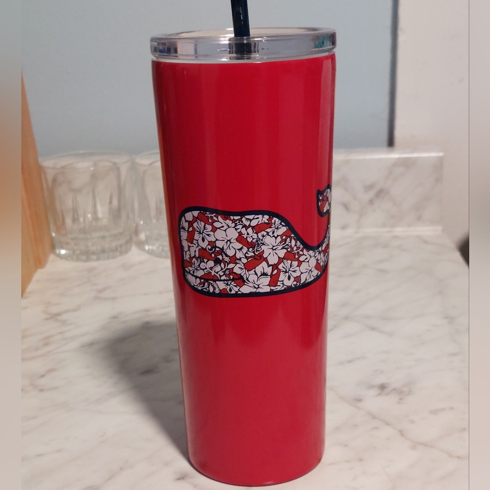 Vineyard Vines Whale Stainless Steel Tumbl…